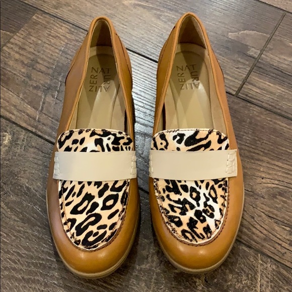 Naturalizer Animal Print Loafers - Picture 2 of 5